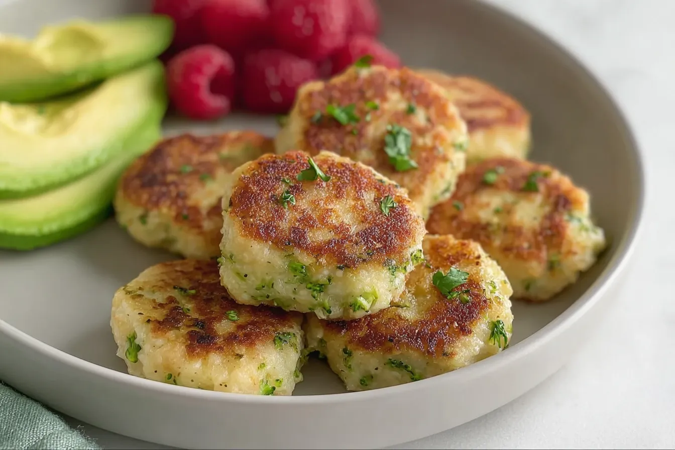 Quick Chicken and Broccoli Nuggets for Baby 