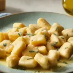 Quick Gnocchi Served with Fresh Herbs