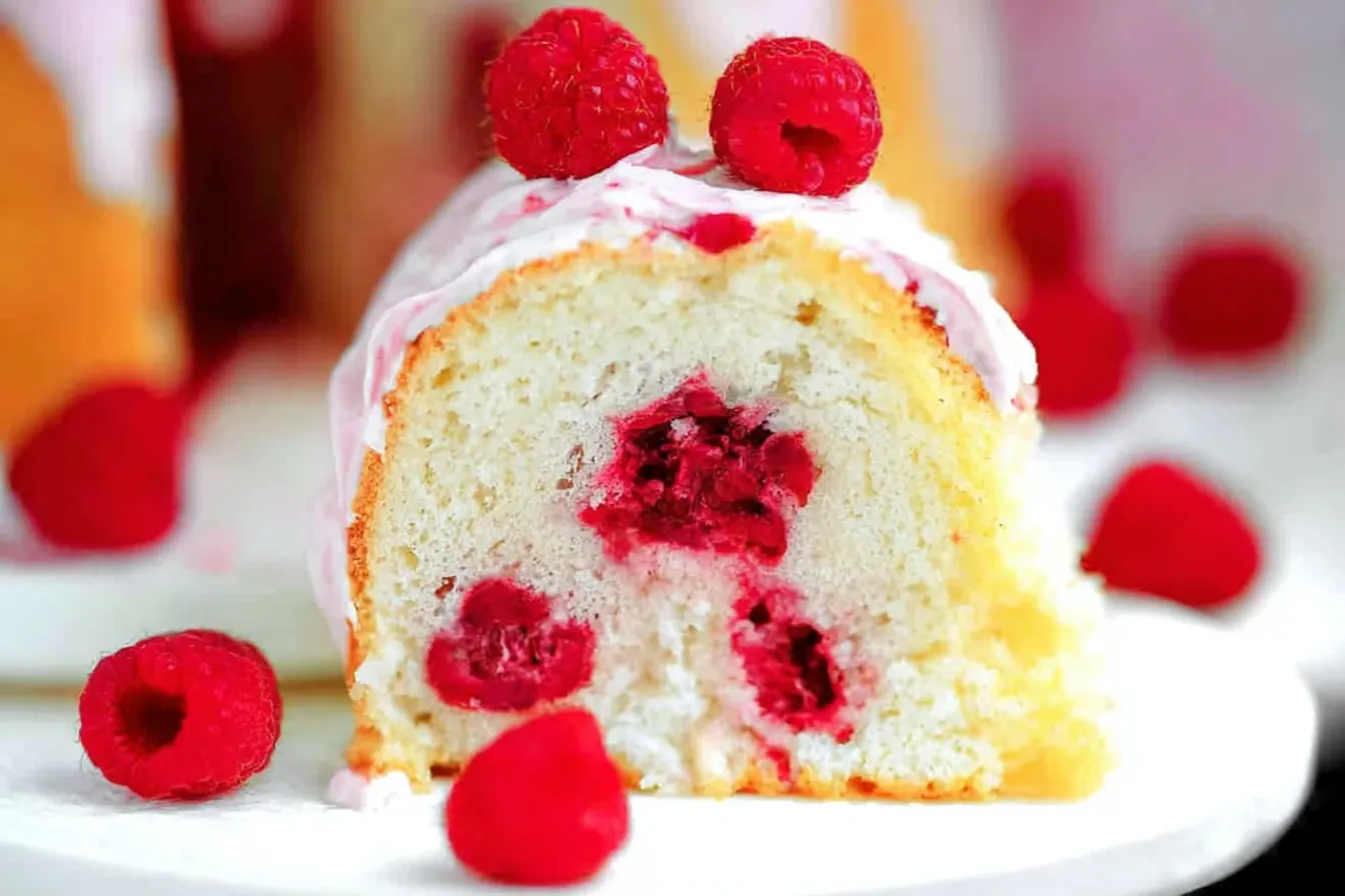 Raspberry Angel Food Cake: The Perfect Summer Dessert 4 Raspberry Angel Food Cake