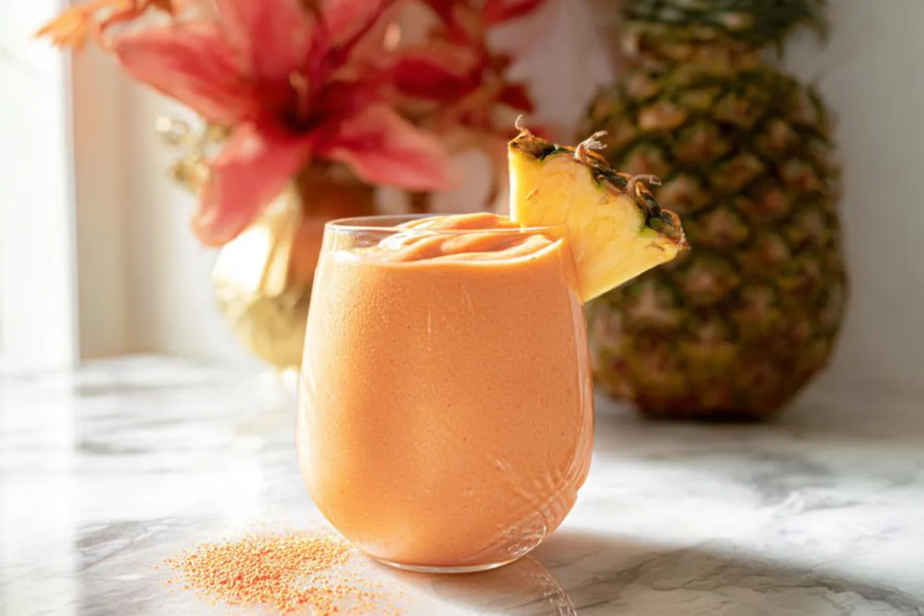 ropical Sunrise Protein Smoothie