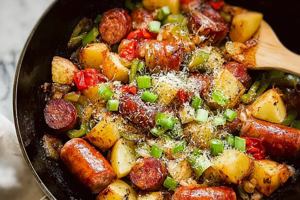 Savory Sausage And Potatoes Dish