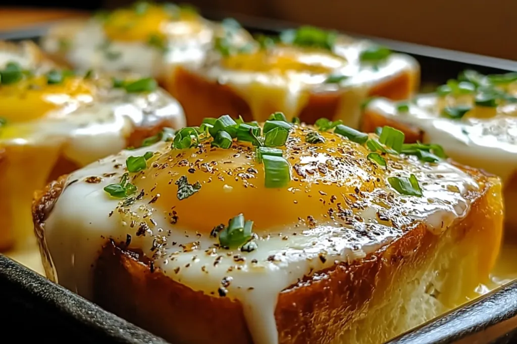 Savory Eggs Benedict Casserole Ready to Serve