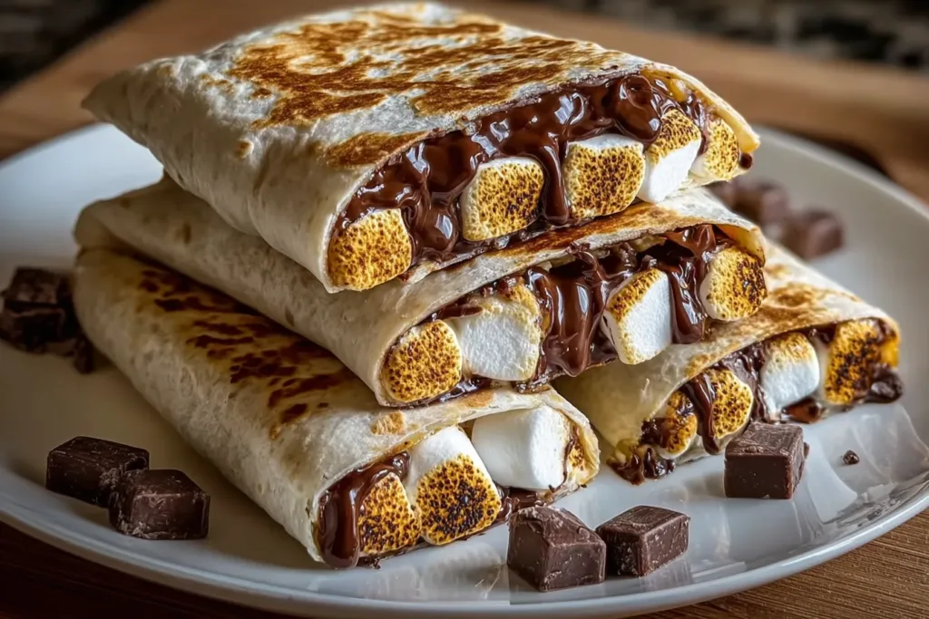 S’mores Crunchwrap Ready to Indulge