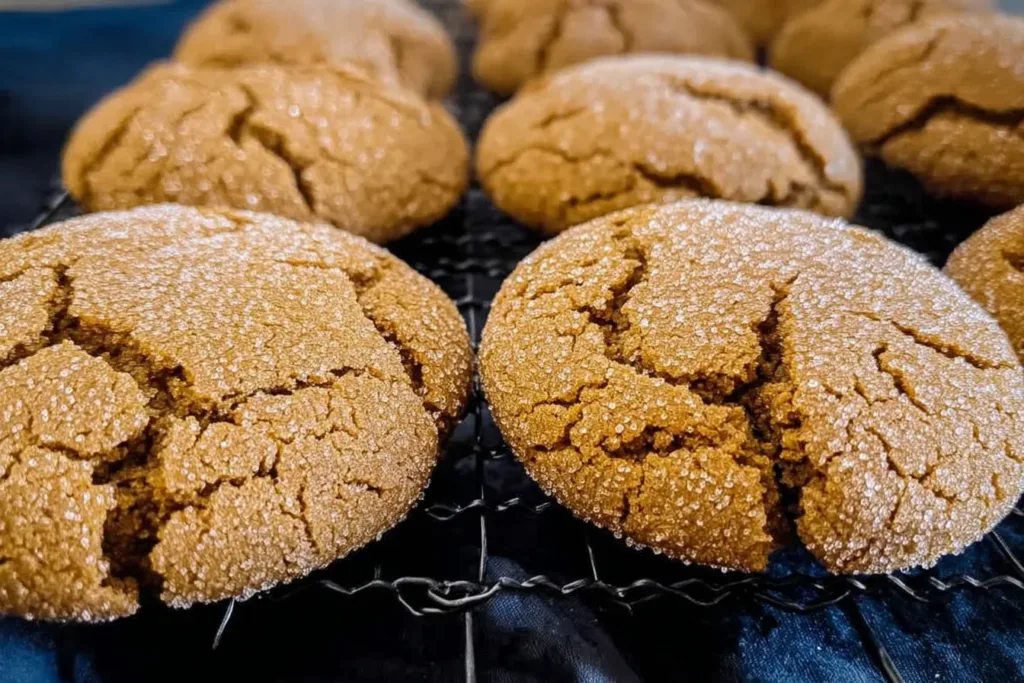 Homemade Soft Molasses Cookies with a Chewy Texture
