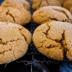 Homemade Soft Molasses Cookies with a Chewy Texture