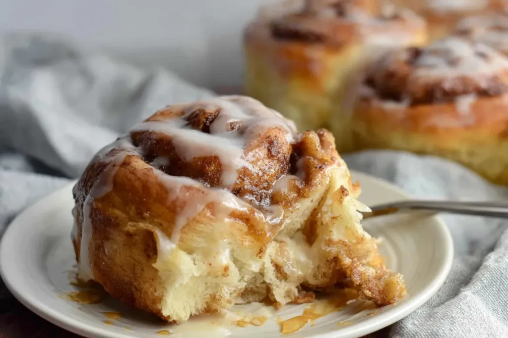 Sourdough Discard Cinnamon Rolls Freshly Baked