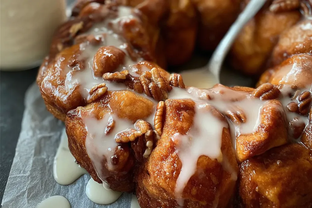 Sourdough Discard Monkey Bread with Cinnamon Pull Apart