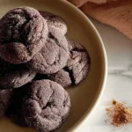 Spiced Chocolate Crinkle Cookies Freshly Baked