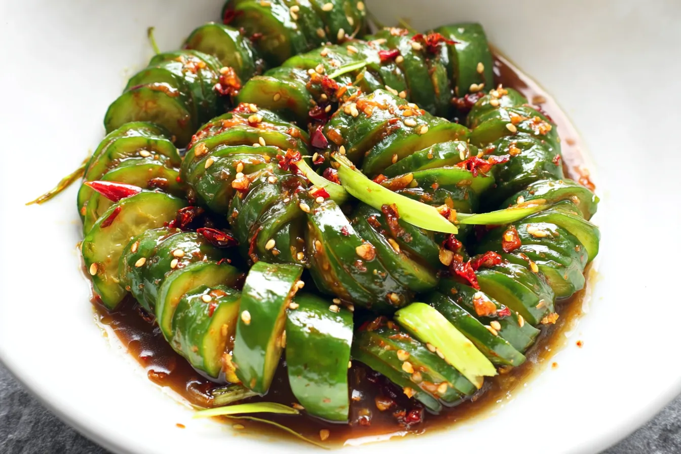 Spicy Asian Cucumber Salad