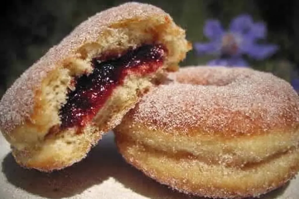 Delicious Sugared Campfire Donuts Ready for Enjoyment