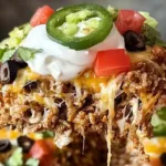 Taco Casserole Delight - A Family Favorite Dish