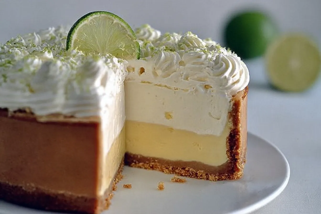 Triple Decker Key Lime Pie