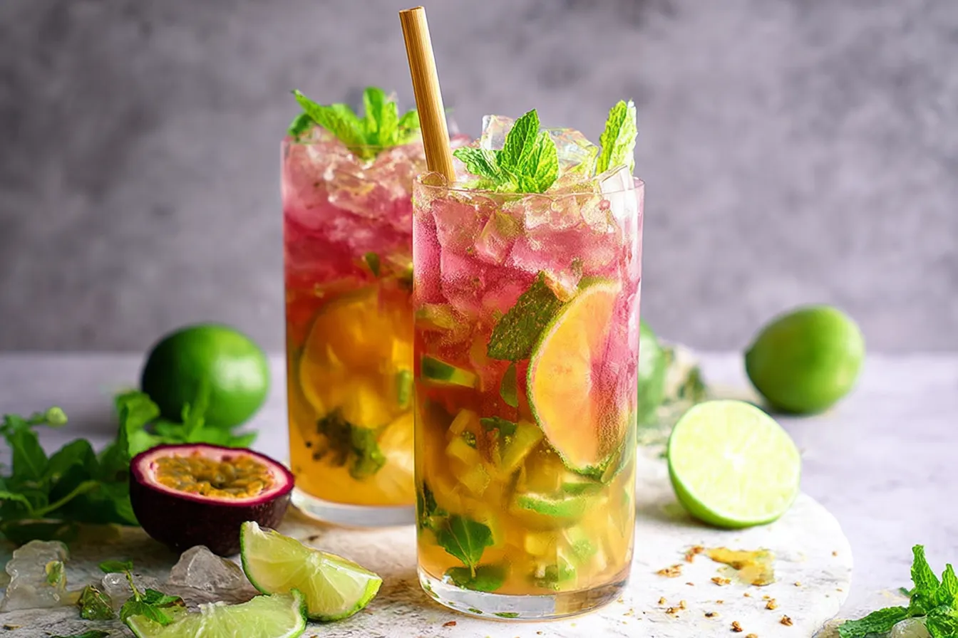 Tropisk Mojito Mocktail