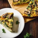 Veggie Protein Bake Freshly Baked and Ready to Serve