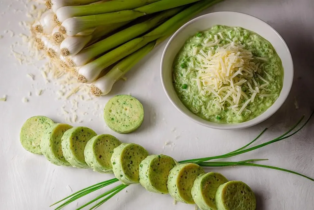 Garlic Scapes in a Fresh Salad