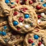 Delicious 4th of July Monster Cookies Ready to Celebrate