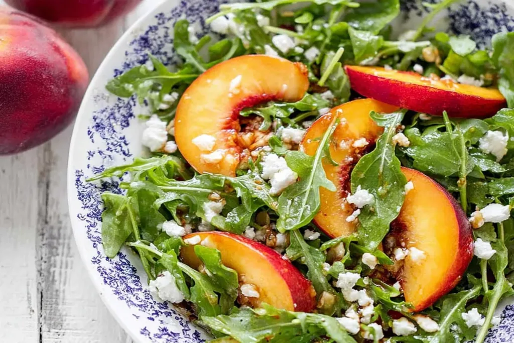 Vibrant Arugula Nectarine Salad