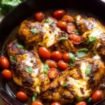 Baked Balsamic Chicken Ready to Serve