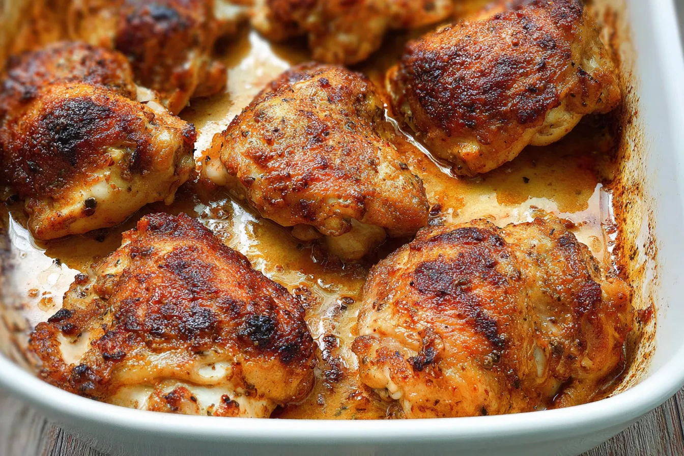 Baked Boneless Chicken Thighs 