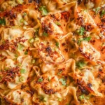Baked Dumplings Fresh Out of the Oven