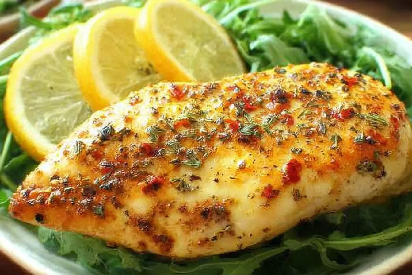Baked Lemon Pepper Chicken Recipe 