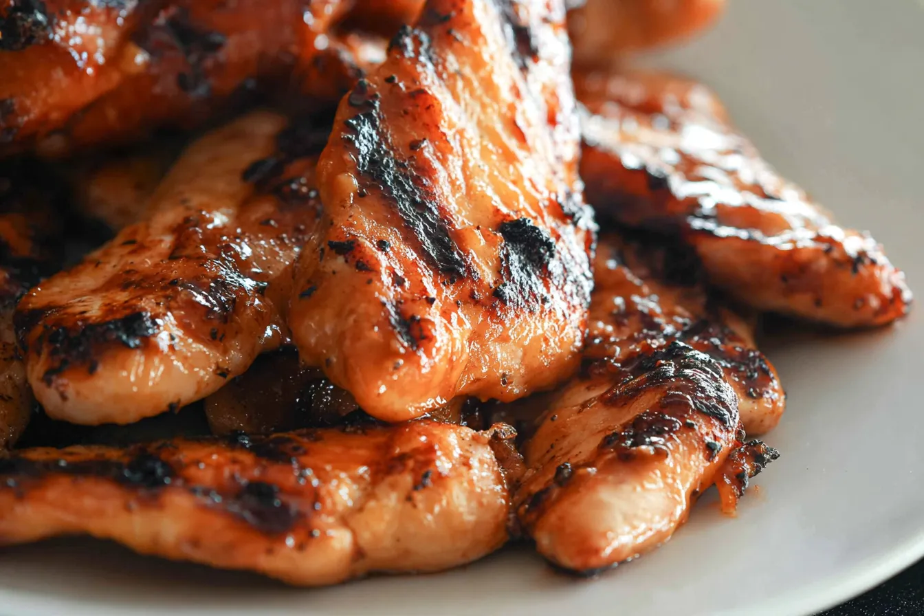 Barbecue Peach Chicken Recipe 