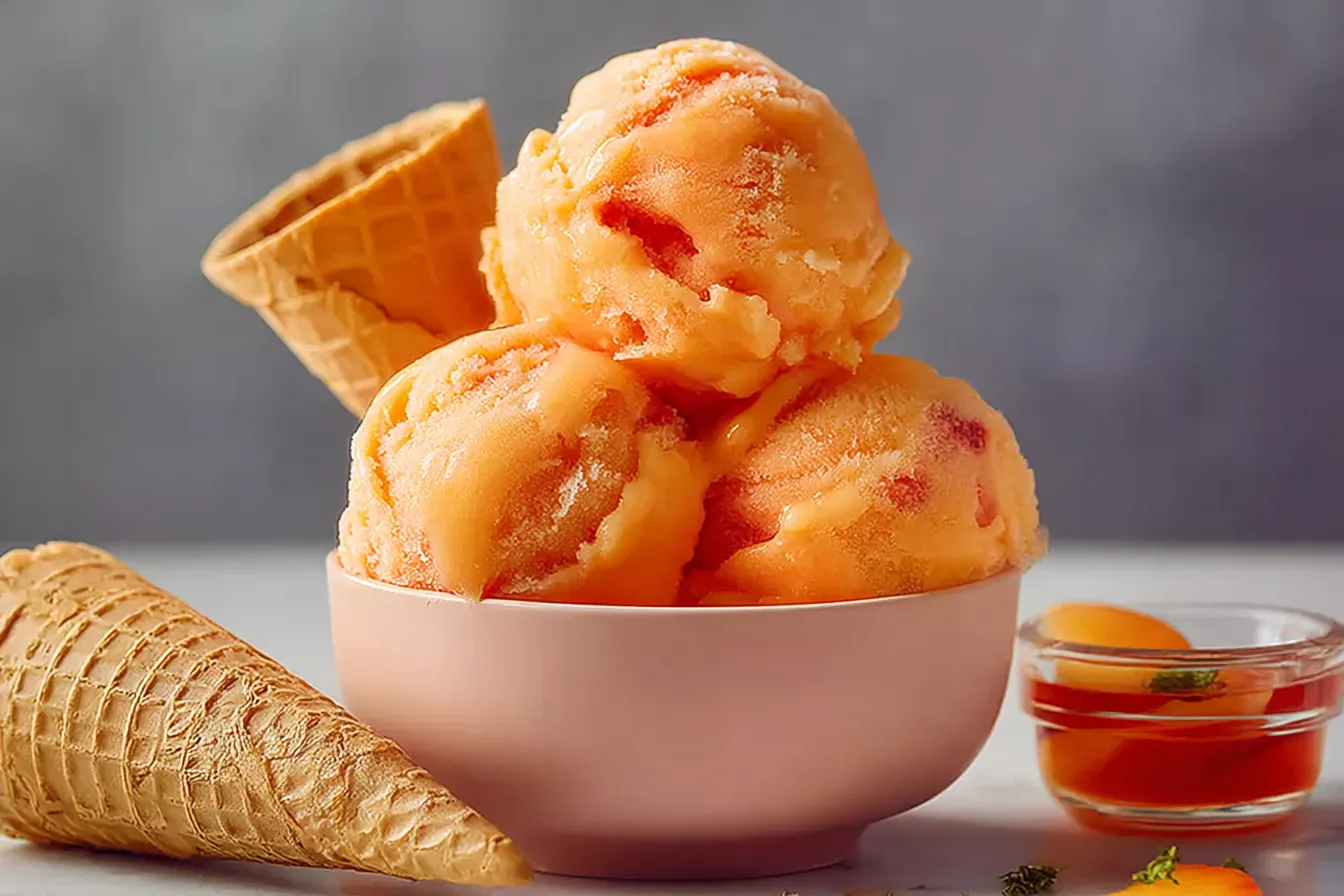 Best Peach Sorbet 