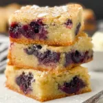Scrumptious Blueberry Blondies Baked to Perfection