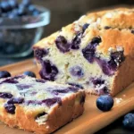 Blueberry Cream Cheese Bread: A Blissful Breakfast Delight 5 Delicious Blueberry Cream Cheese Bread Slice