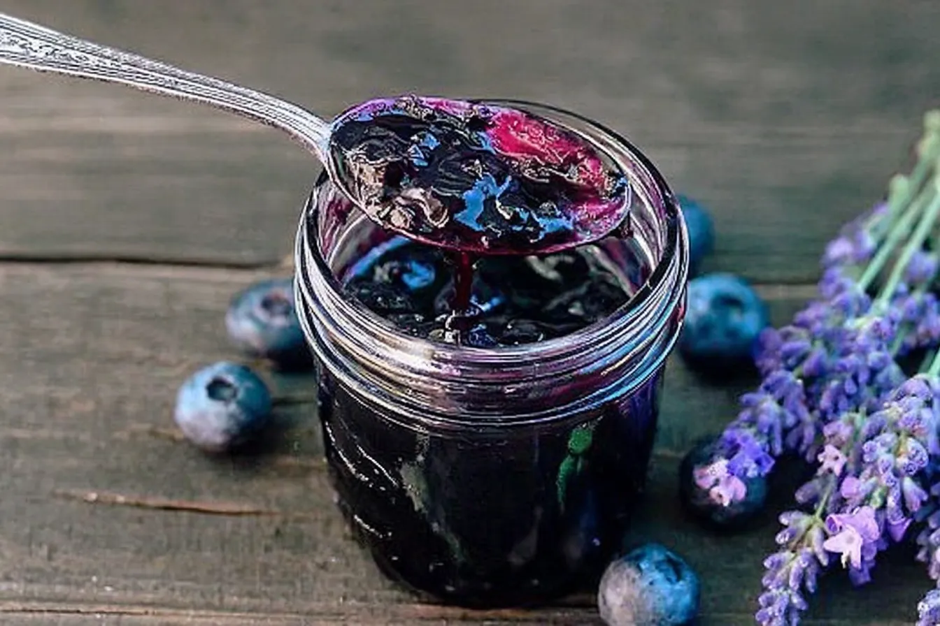 Blueberry & Lavender Jam Recipe 
