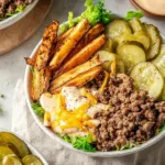 Delicious Homemade Burger Bowls