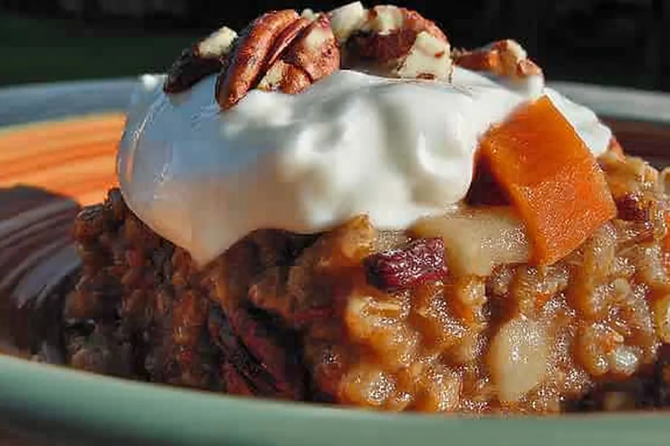 Carrot Cake Oatmeal