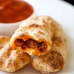 Cheesy Taco Sticks Recipe: A Must-Try Snack Delight 5 Cheesy Taco Sticks on a Plate