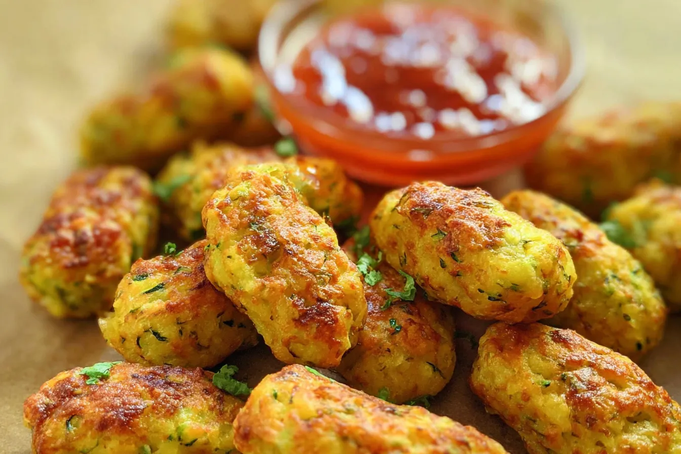 Cheesy Zucchini Tots: Irresistibly Delicious and Easy! 4 Cheesy Zucchini Tots