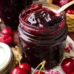 Cherry Vanilla Jam: A Sweet Treat You'll Love 5 Cherry Vanilla Jam in a Jar – Sweet and Delicious