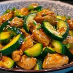 Chicken Zucchini Stir Fry - A Healthy Dinner Option