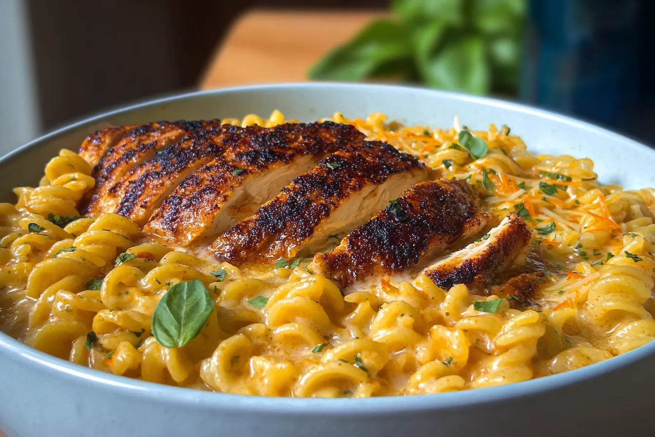 Creamy Garlic Parmesan Chicken Ramen (Easy 20-Minute Recipe) 
