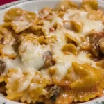 Creamy Pasta Casserole Fresh Out of the Oven
