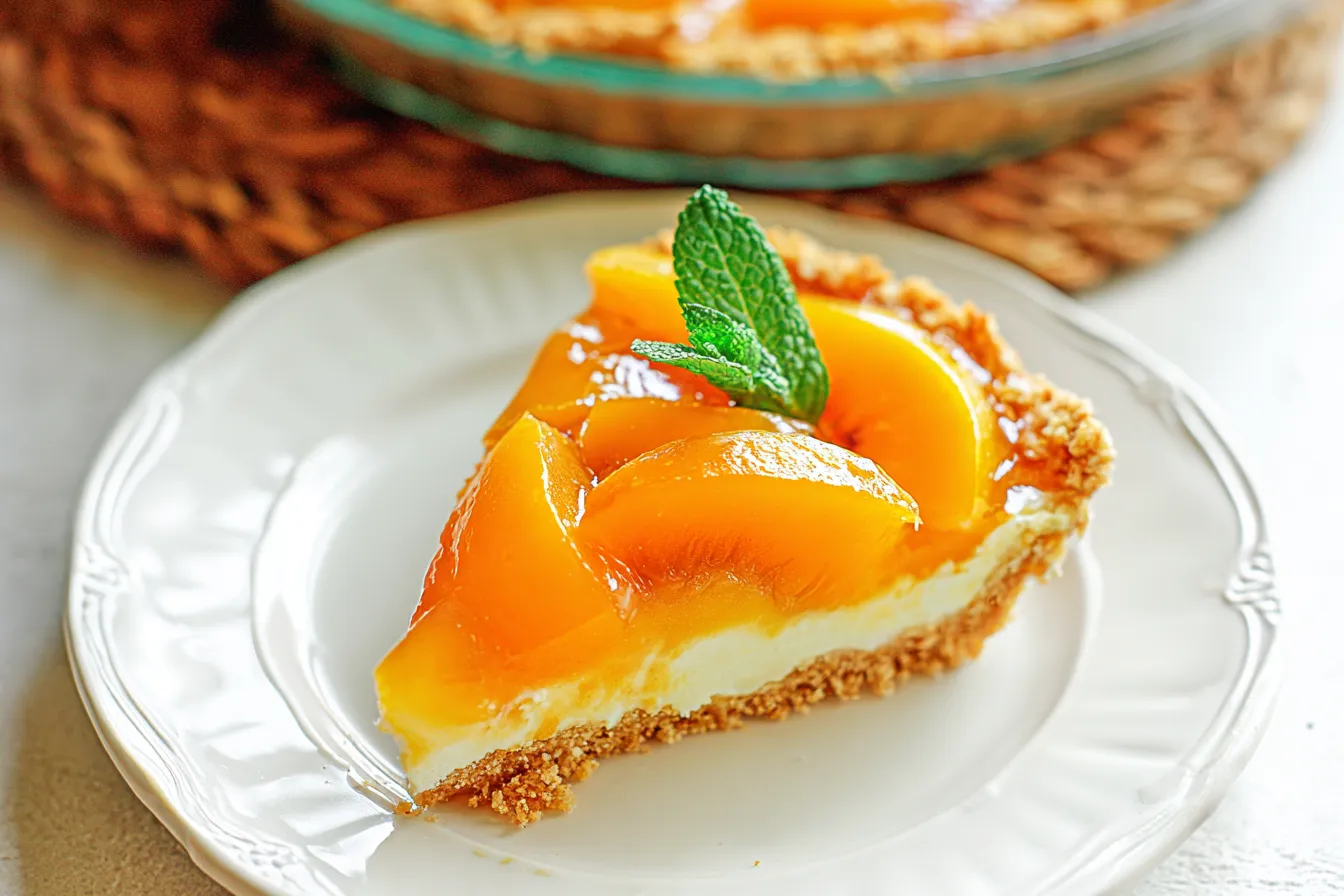 Creamy Peach Pie: A Sweet Delight for Your Taste Buds 4 Creamy Peach Pie