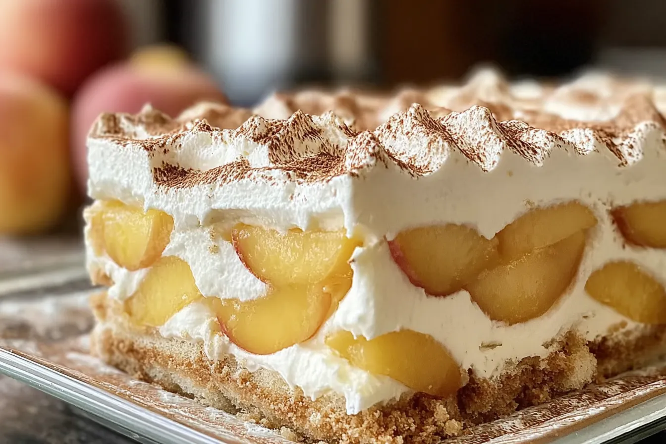 Creamy Peach Tiramisu to Brighten Your Summer Days 4 Creamy Peach Tiramisu to Brighten Your Summer Days