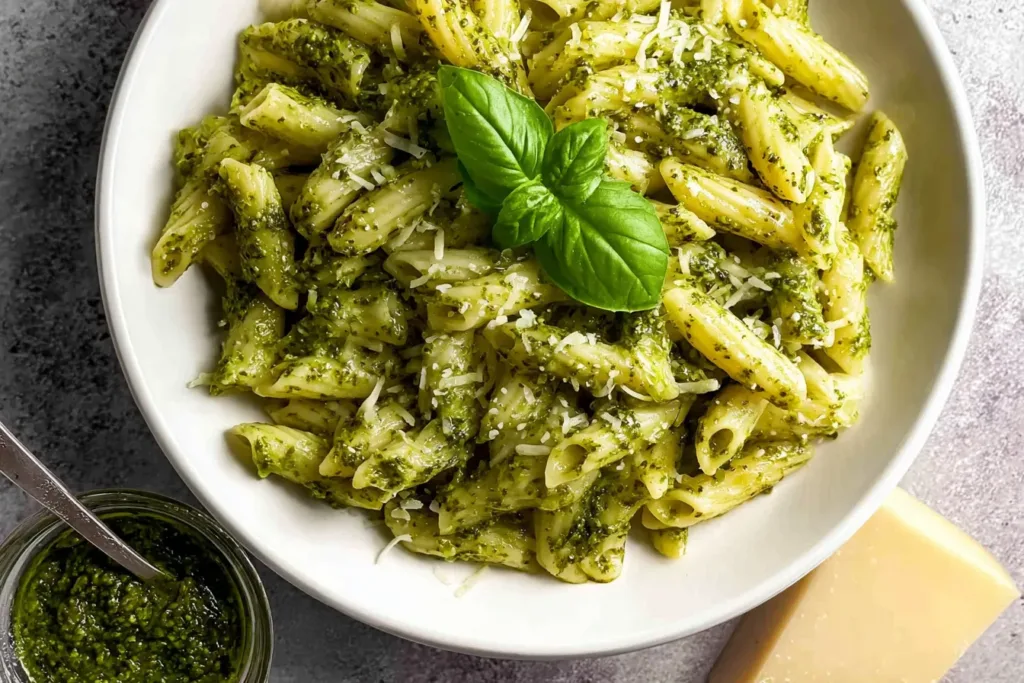 Delicious Creamy Pesto Pasta in 30 Minutes