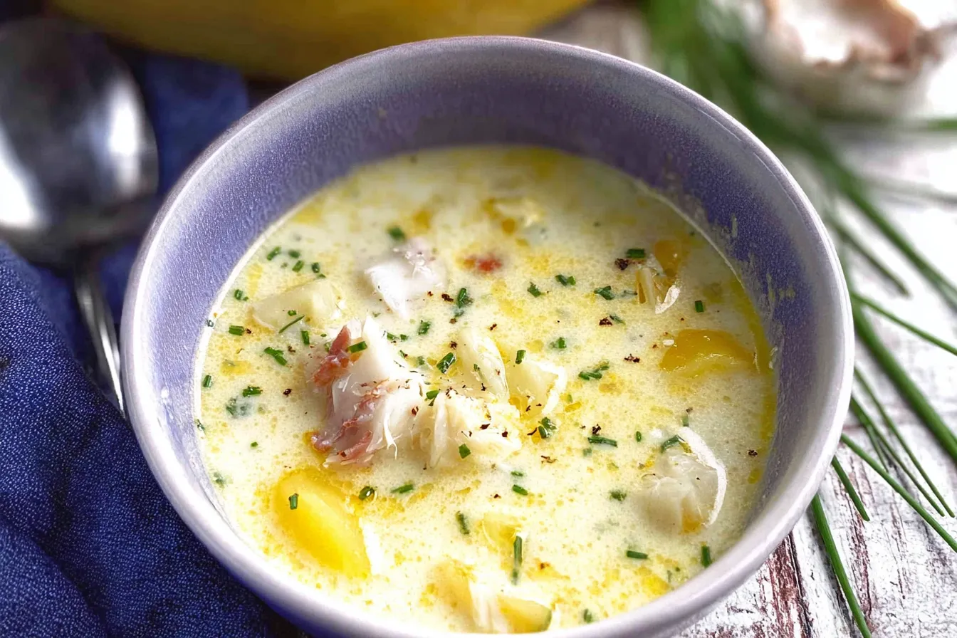 Dad’s New England Fish Chowder