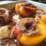 Delicious Cinnamon Sugar Baked Peaches Ready in 15 Minutes