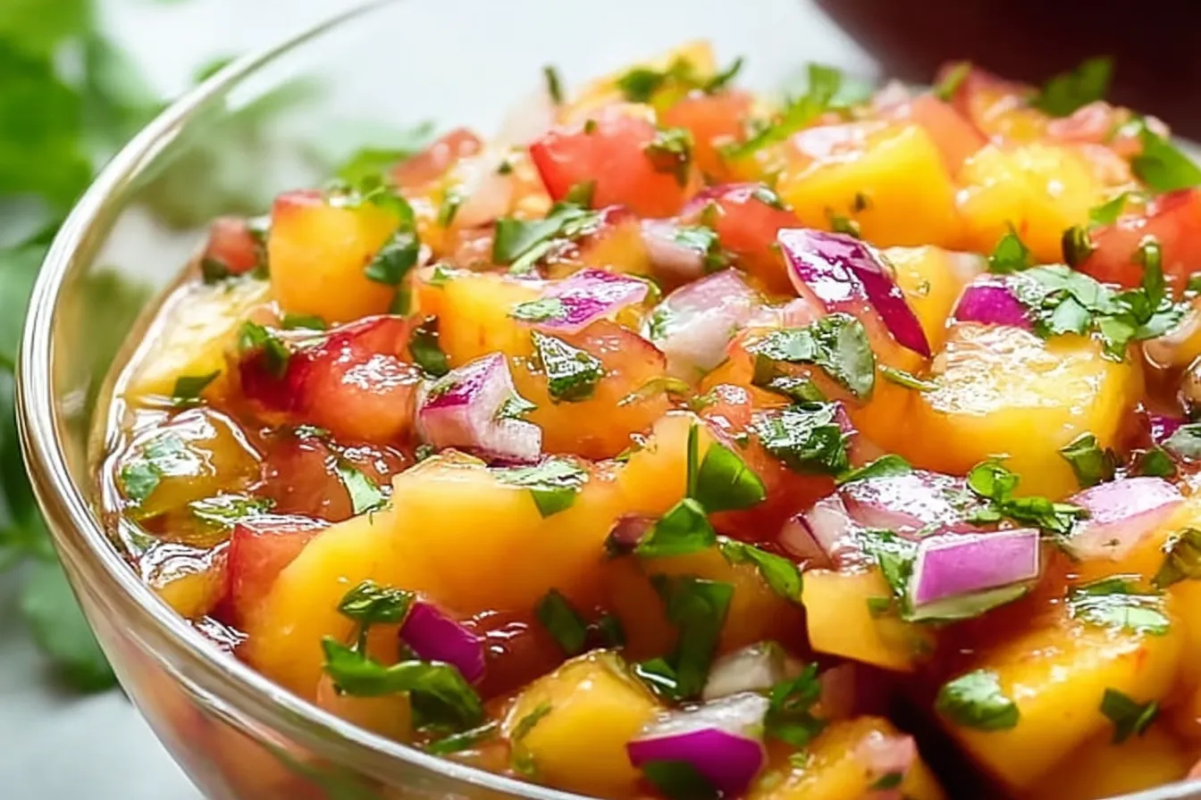 Delicious Peach Salsa Recipe: Fresh and Easy Summer Flavor 4 Delicious Peach Salsa Recipe: Fresh and Easy Summer Flavor