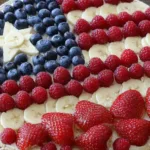 Easy American Flag Fruit Pizza: A Summer Delight