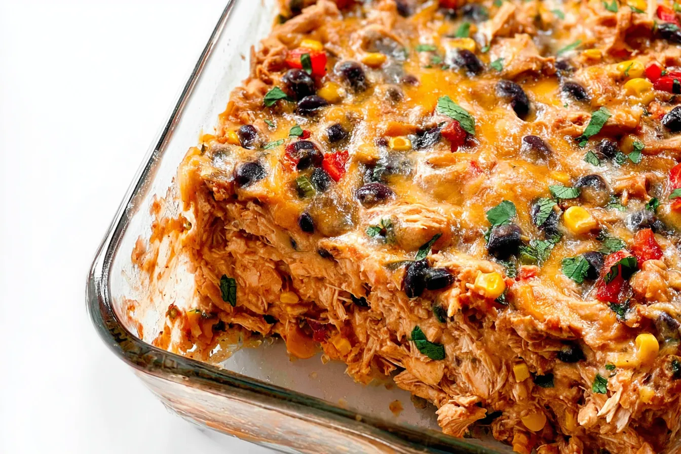 Easy Chicken Burrito Casserole: A Delicious Family Favorite 4 Easy Chicken Burrito Casserole