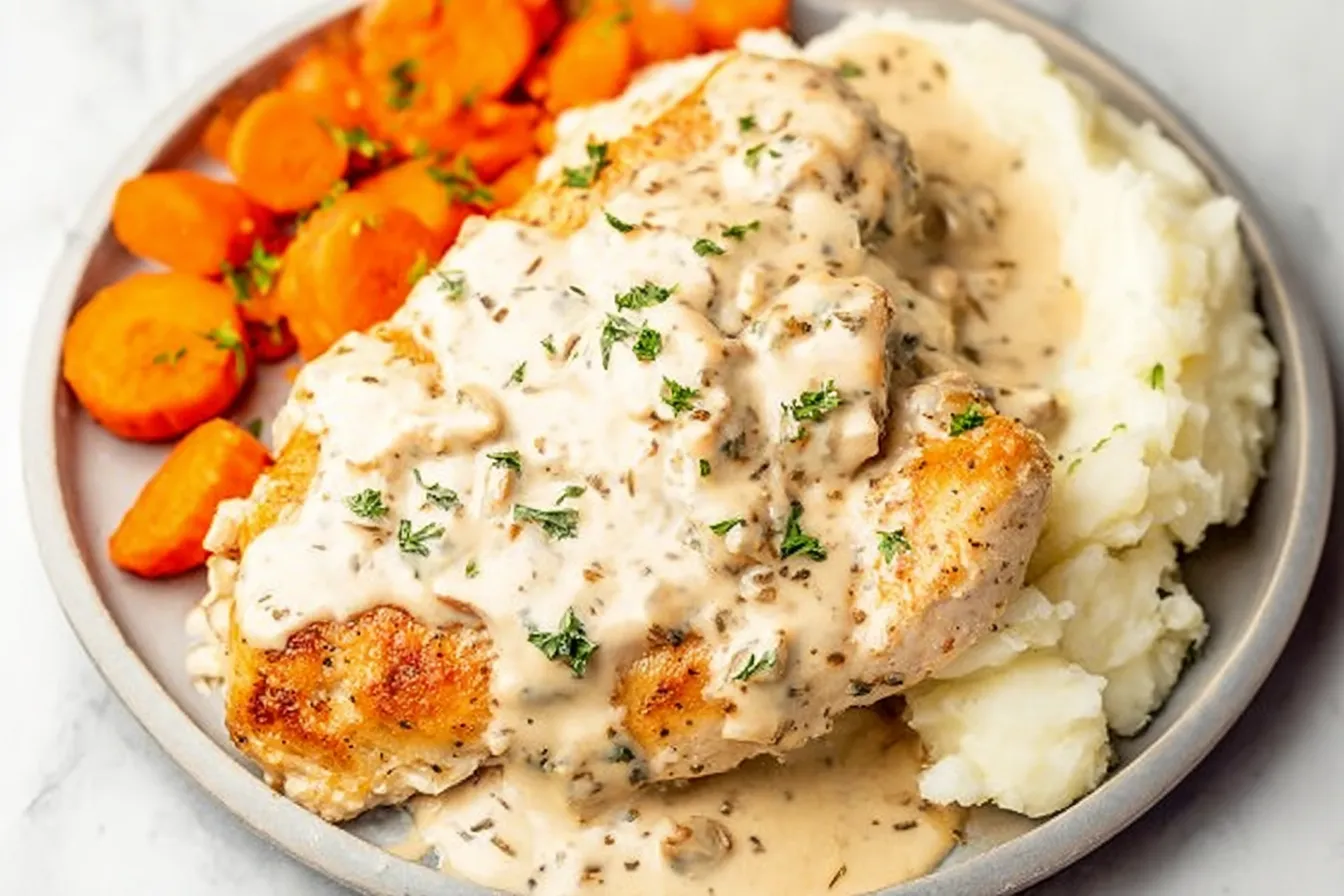Easy Cream Cheese Chicken 