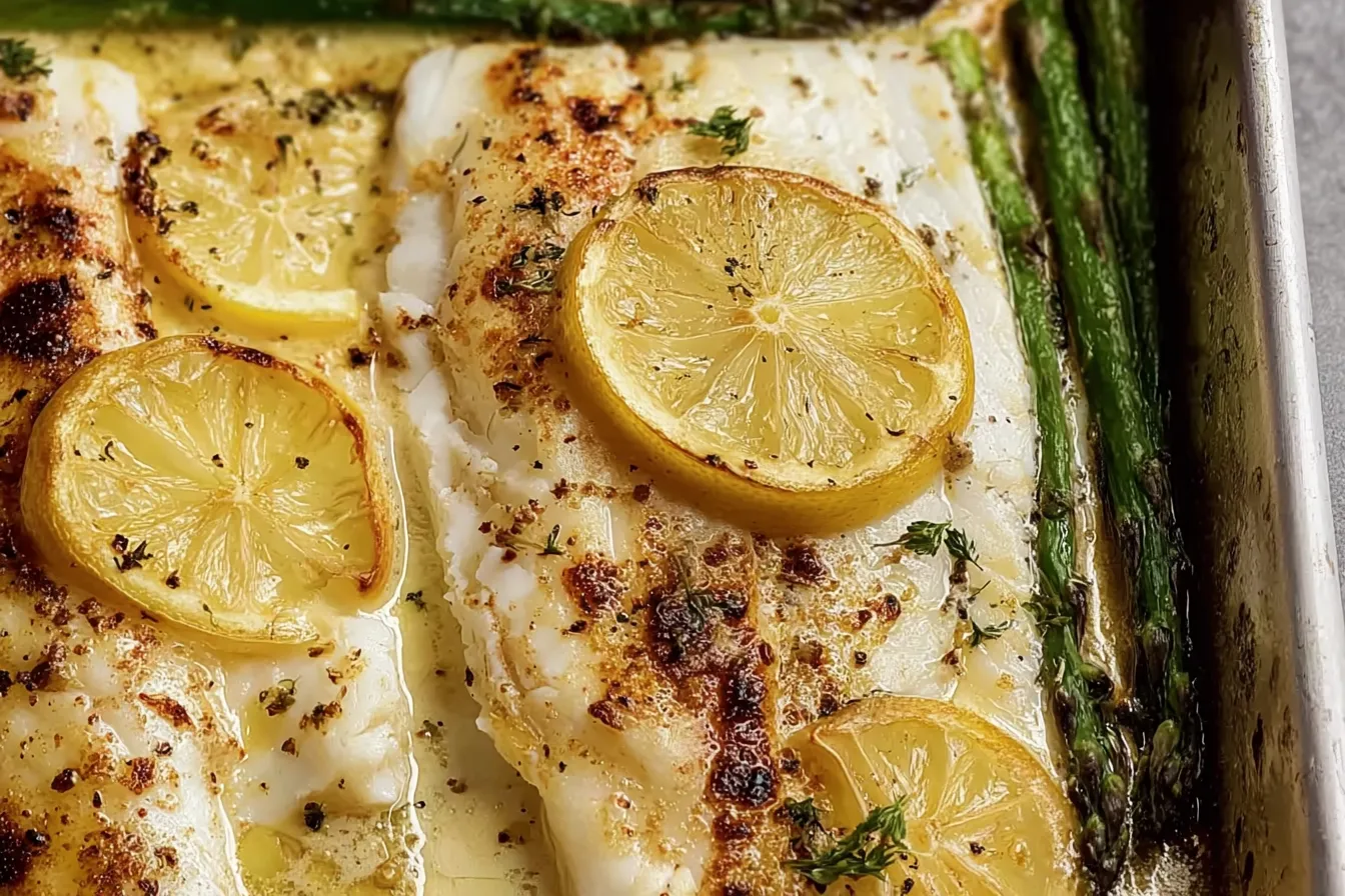 Easy Lemon Butter Baked Fish