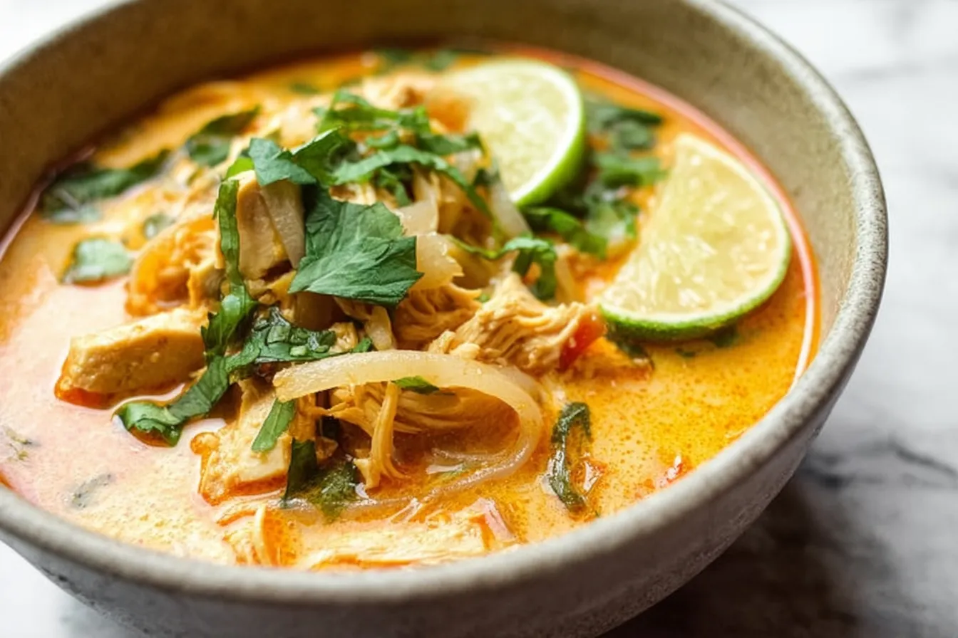 Easy Thai Chicken Curry Soup: A Bowl of Blissful Flavor 4 Easy Thai Chicken Curry Soup