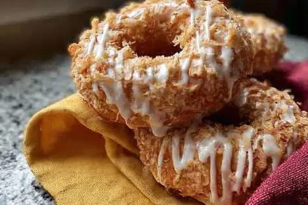 Delicious Fluffy Cake Donuts Freshly Baked
